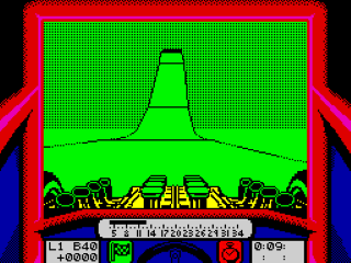 Stunt Car Racer screenshot 3 for ZX Spectrum